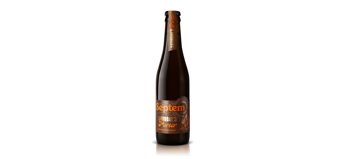 Bottle of Septem SATURDAY'S Porter